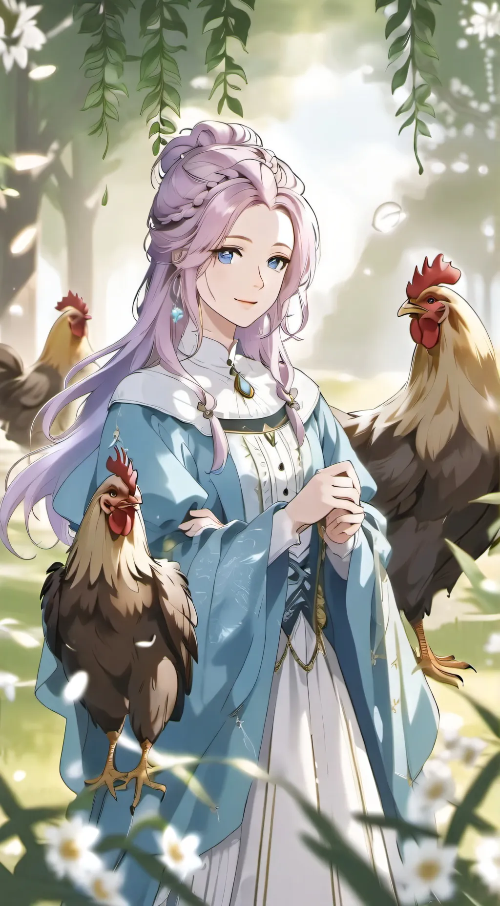 ai character: Angala background