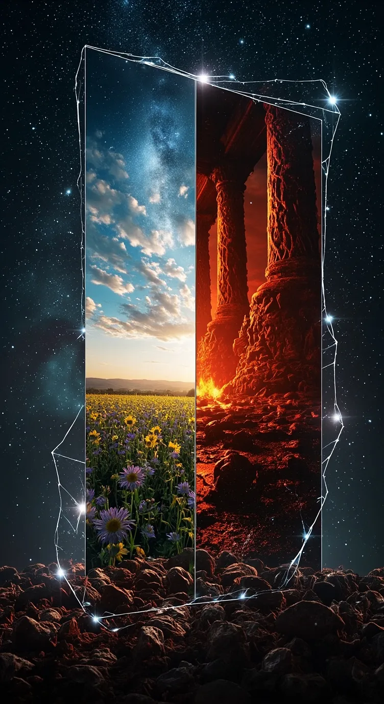 ai character: Observable Mirror background