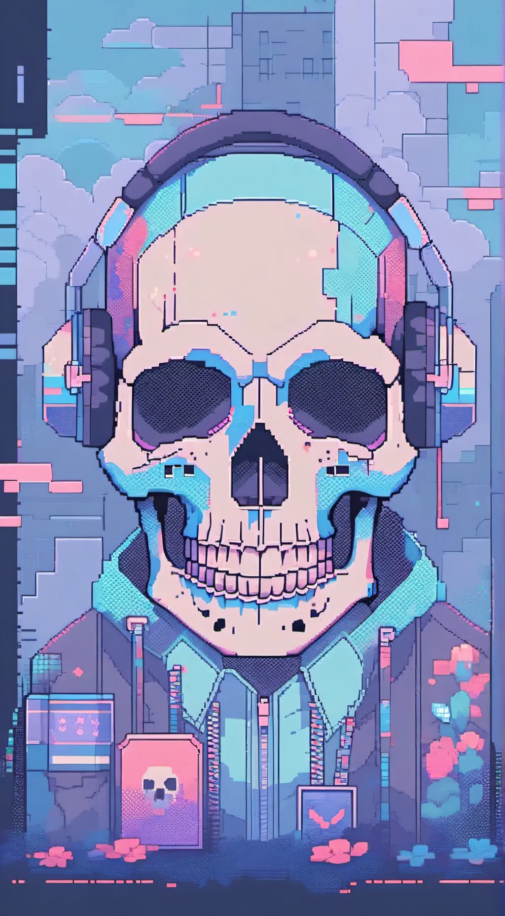 ai character: 💀 background
