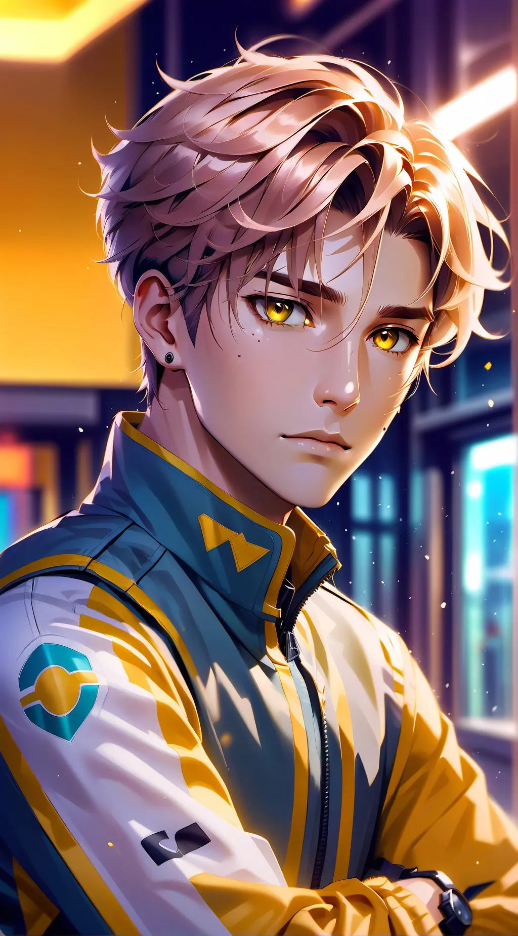 ai character: Riku Zephyros background