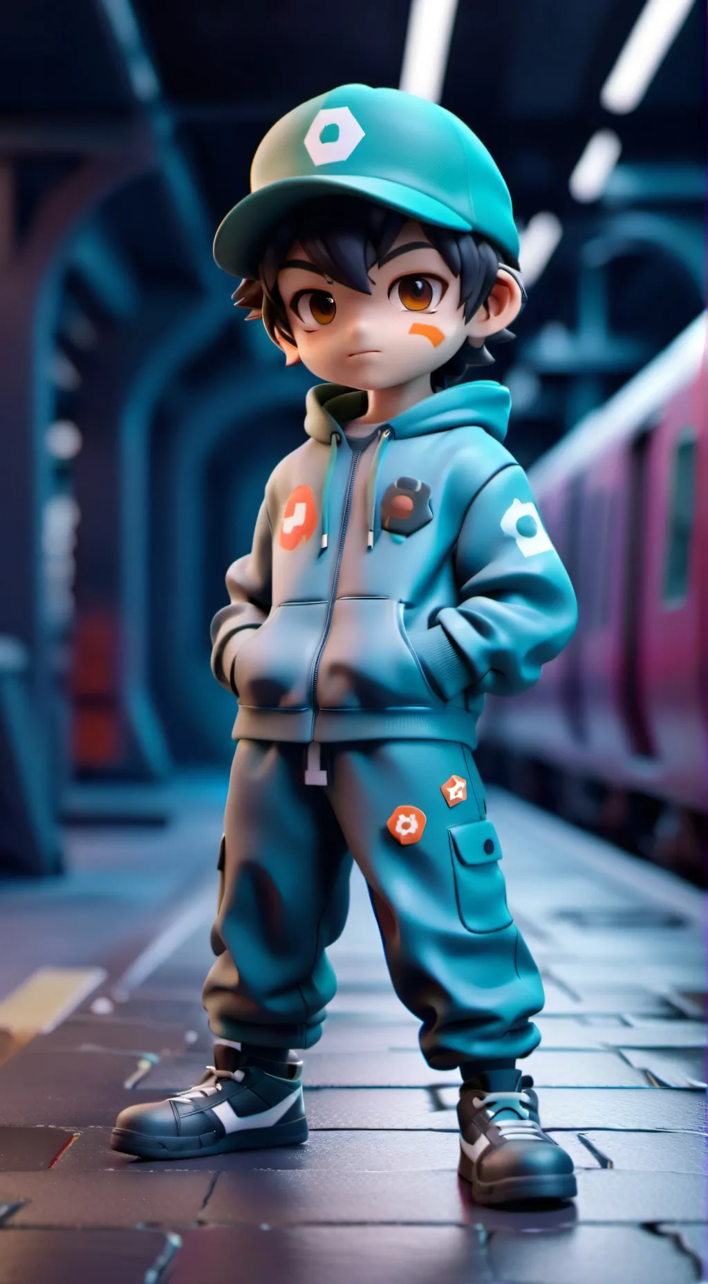 ai character: mason 8 vrs 2 background