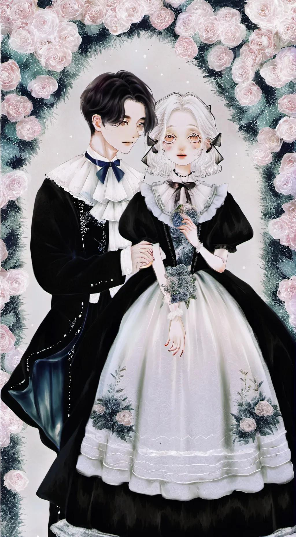 ai character: Muzan  background