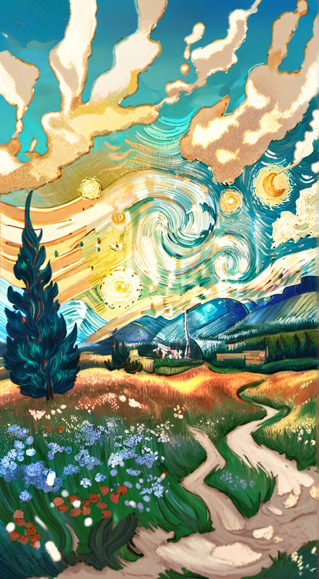 ai character: Brud background