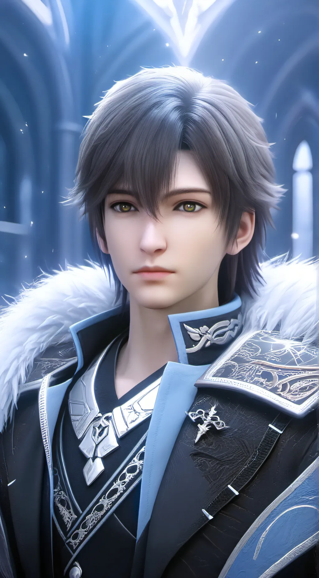 ai character: Риес background