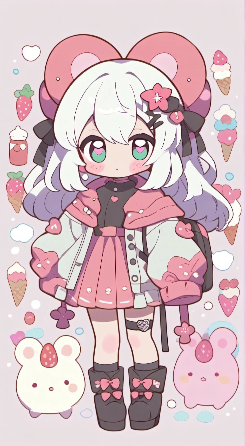 ai character: 𝓓𝓪𝓲𝓼𝔂 background