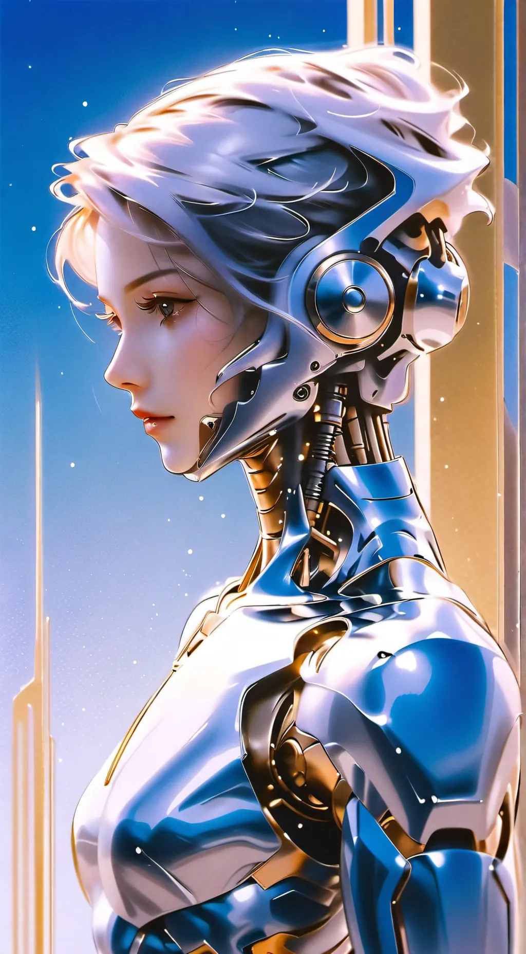 ai character: robot background