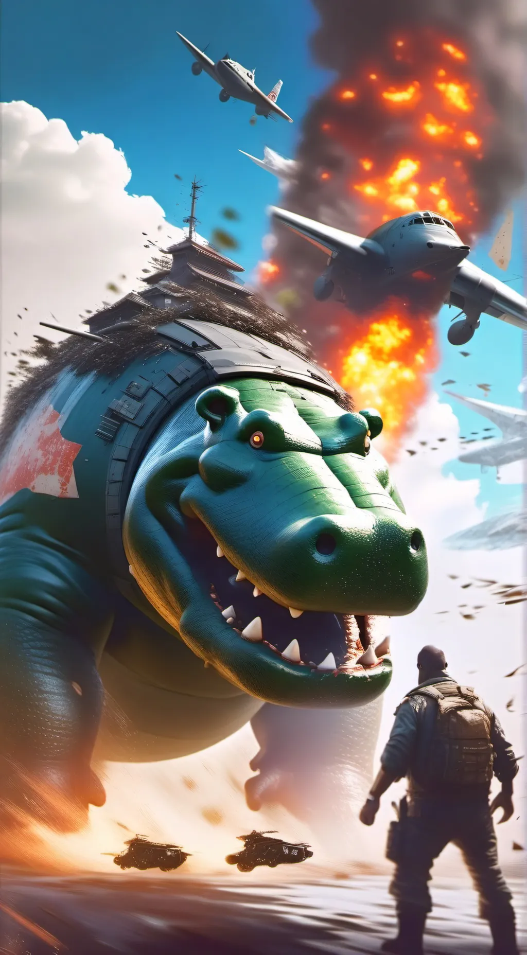 ai character: ippobardo sbombard background