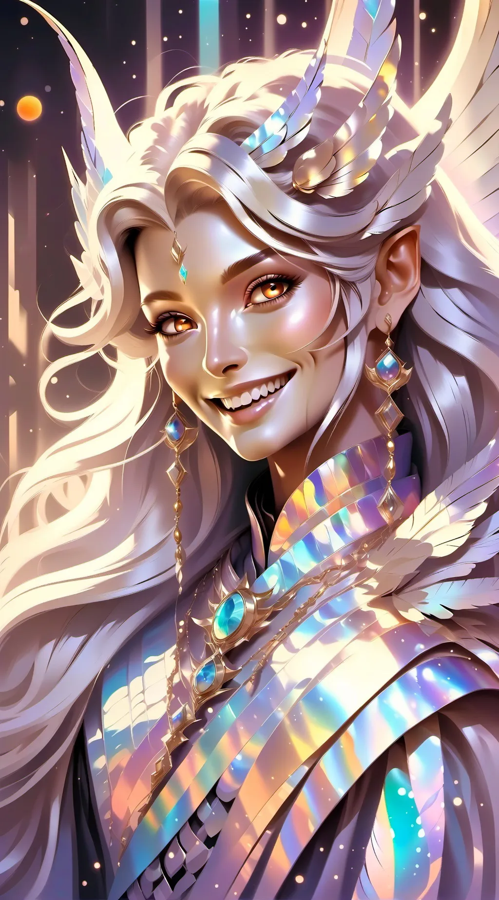 ai character: JUST CHAT WITH ME background