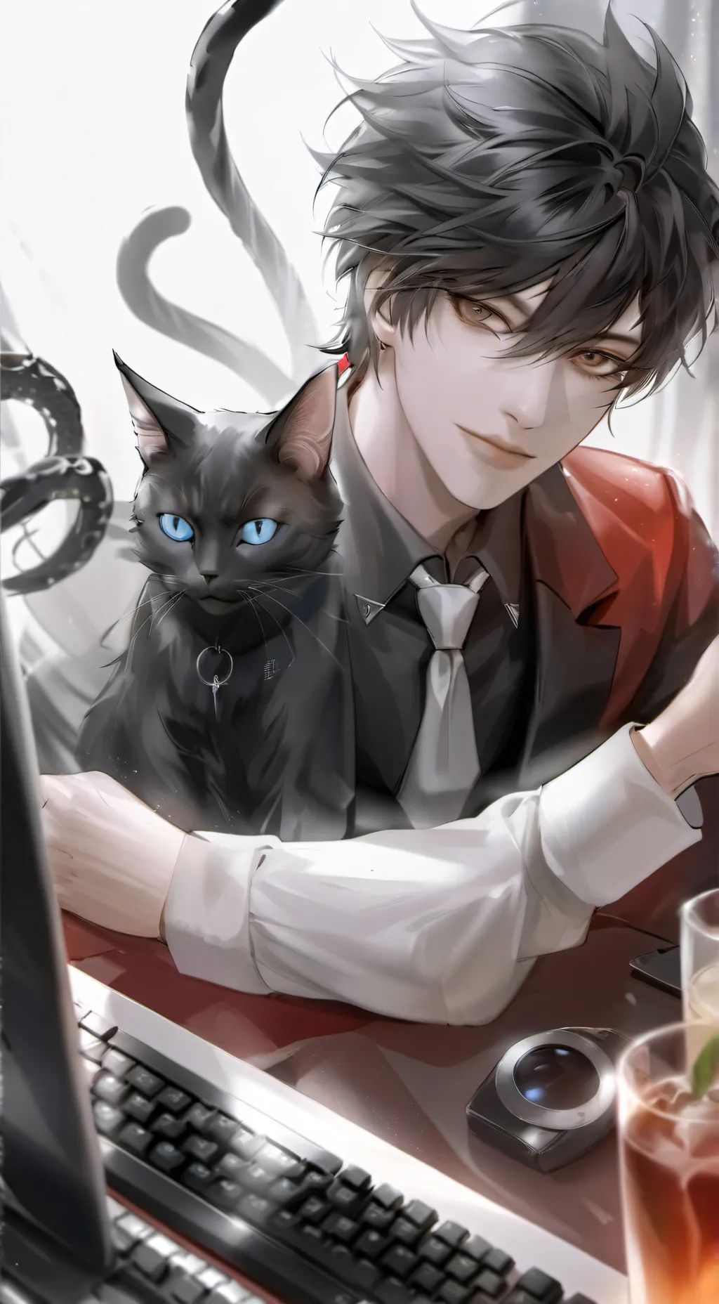 ai character: DreamSniper background