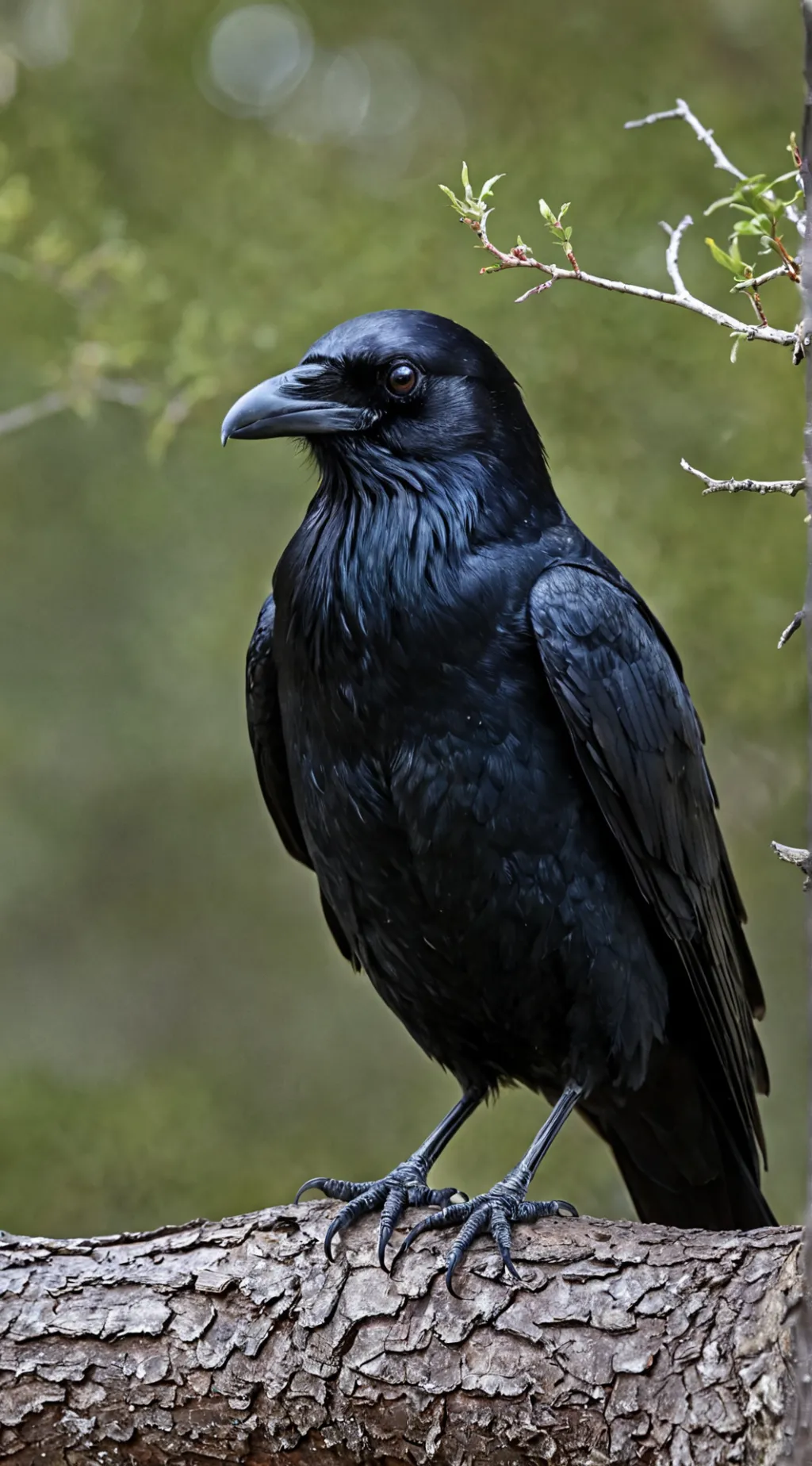 ai character: Raven background