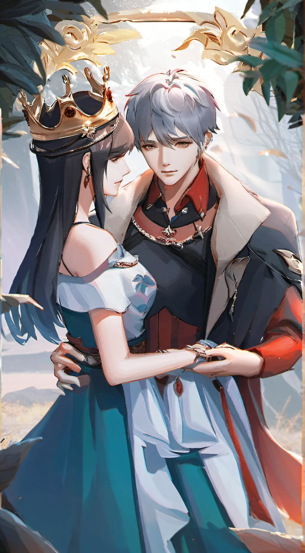 ai character: Royal family rp background