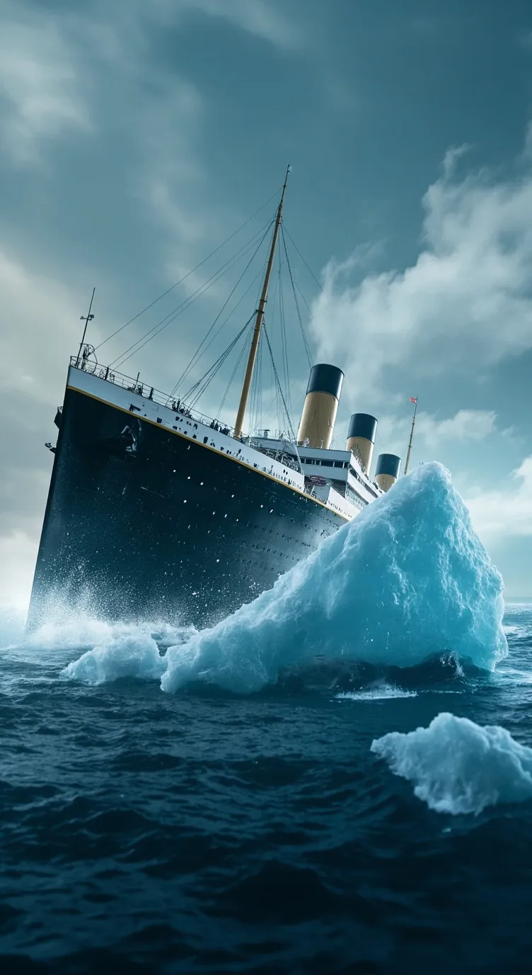 ai character: titanic background