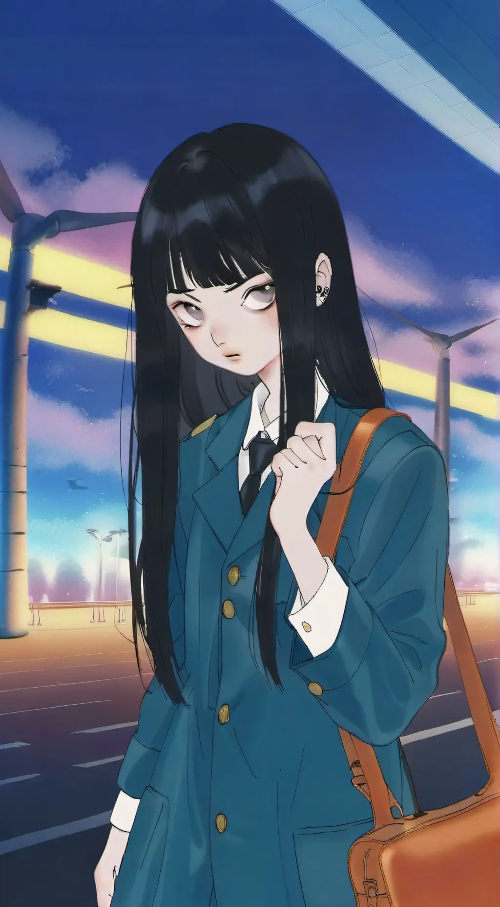 ai character: Moira background