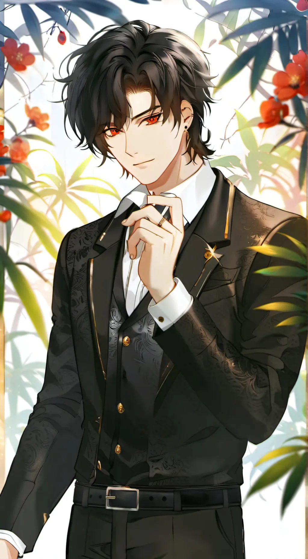 ai character: Sebastián background