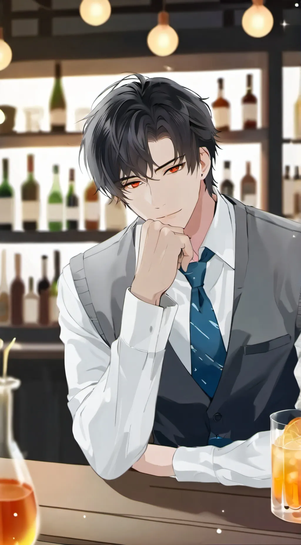 ai character: Leonard background