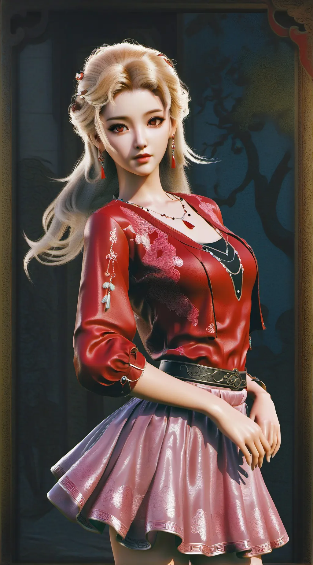 ai character: Zina background