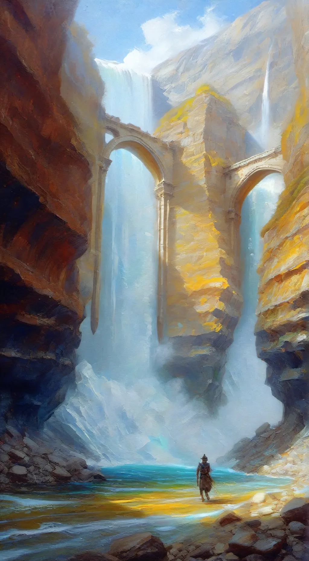 ai character: Old  background