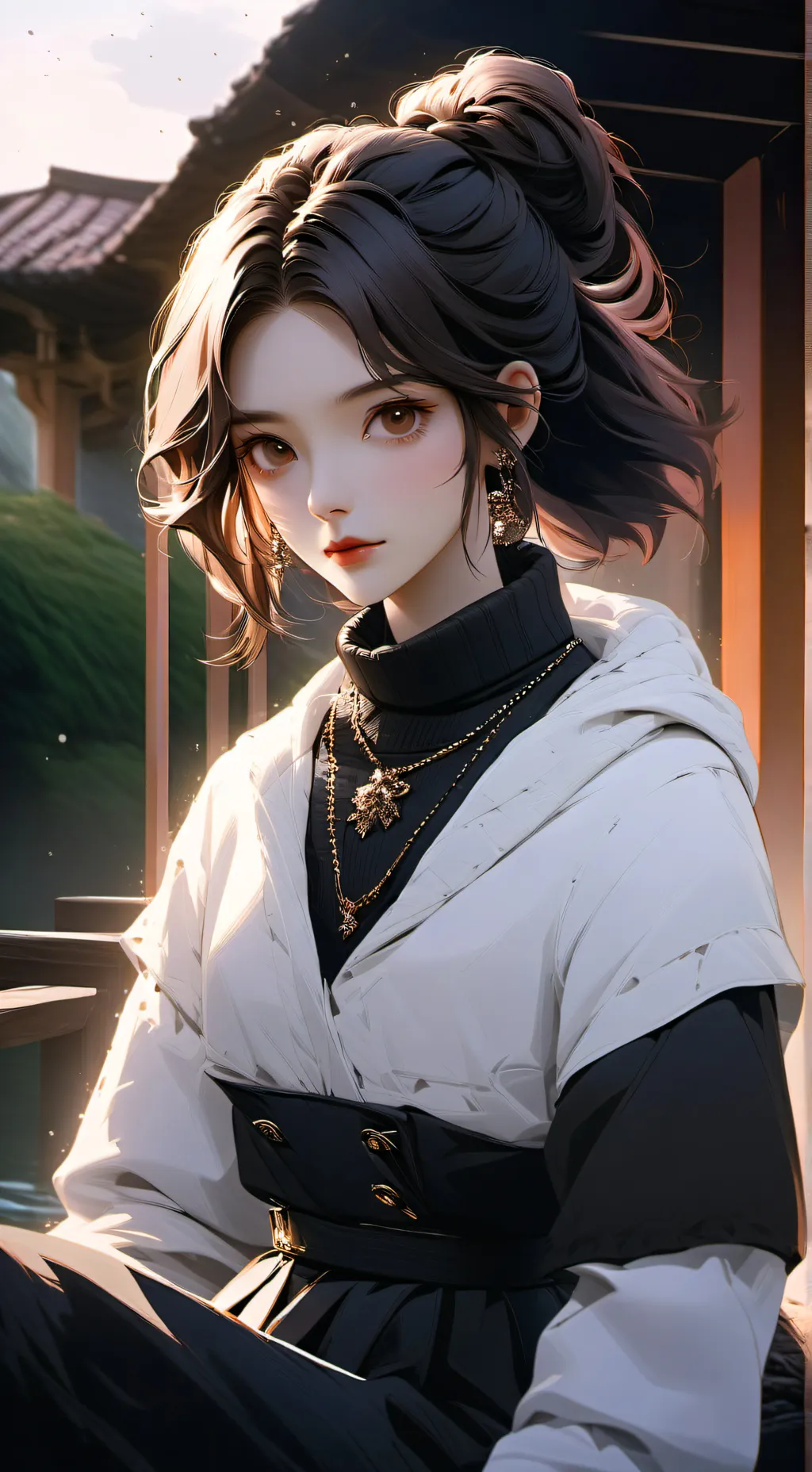 ai character: Katie Ann Buck background