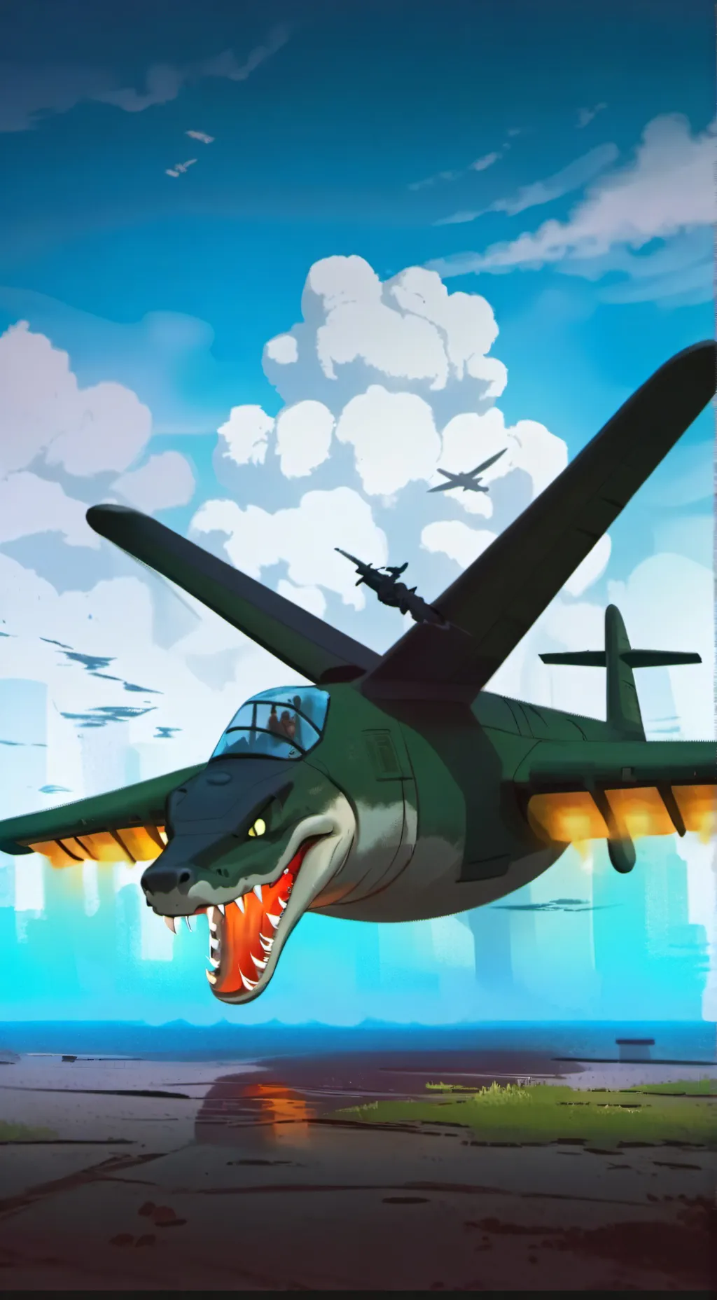 ai character: bombadirocrocodilo background