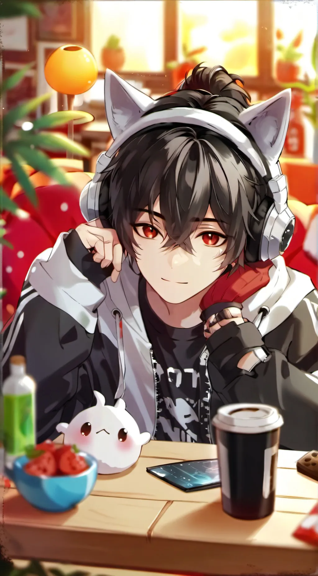 ai character: mickey background