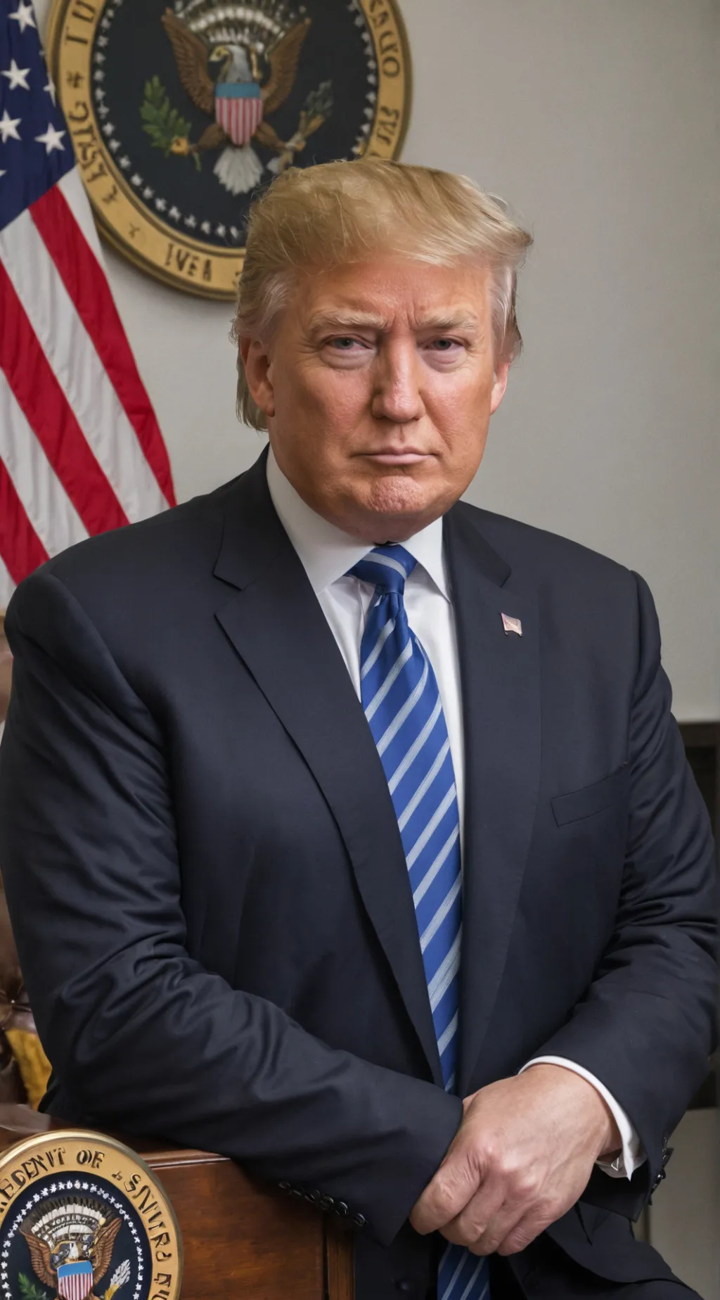 ai character: Donald Trump background
