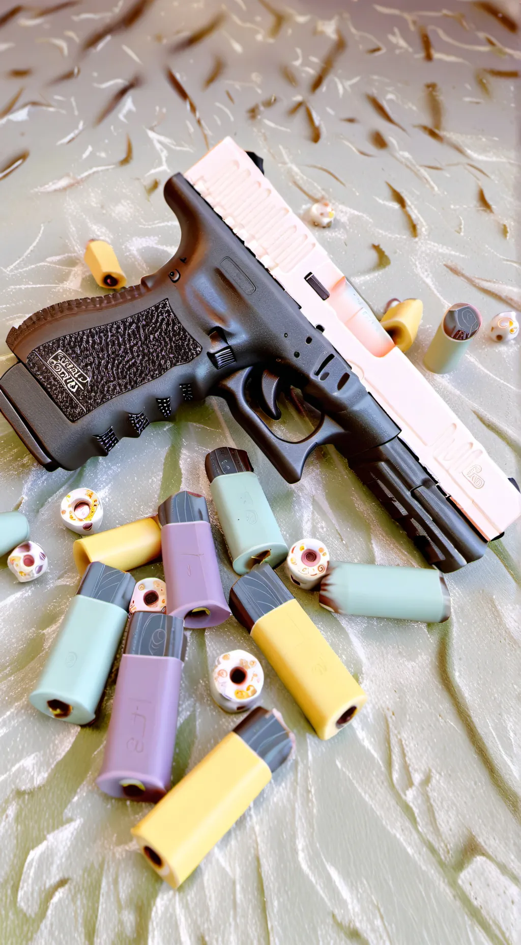 ai character: Glock 17 background