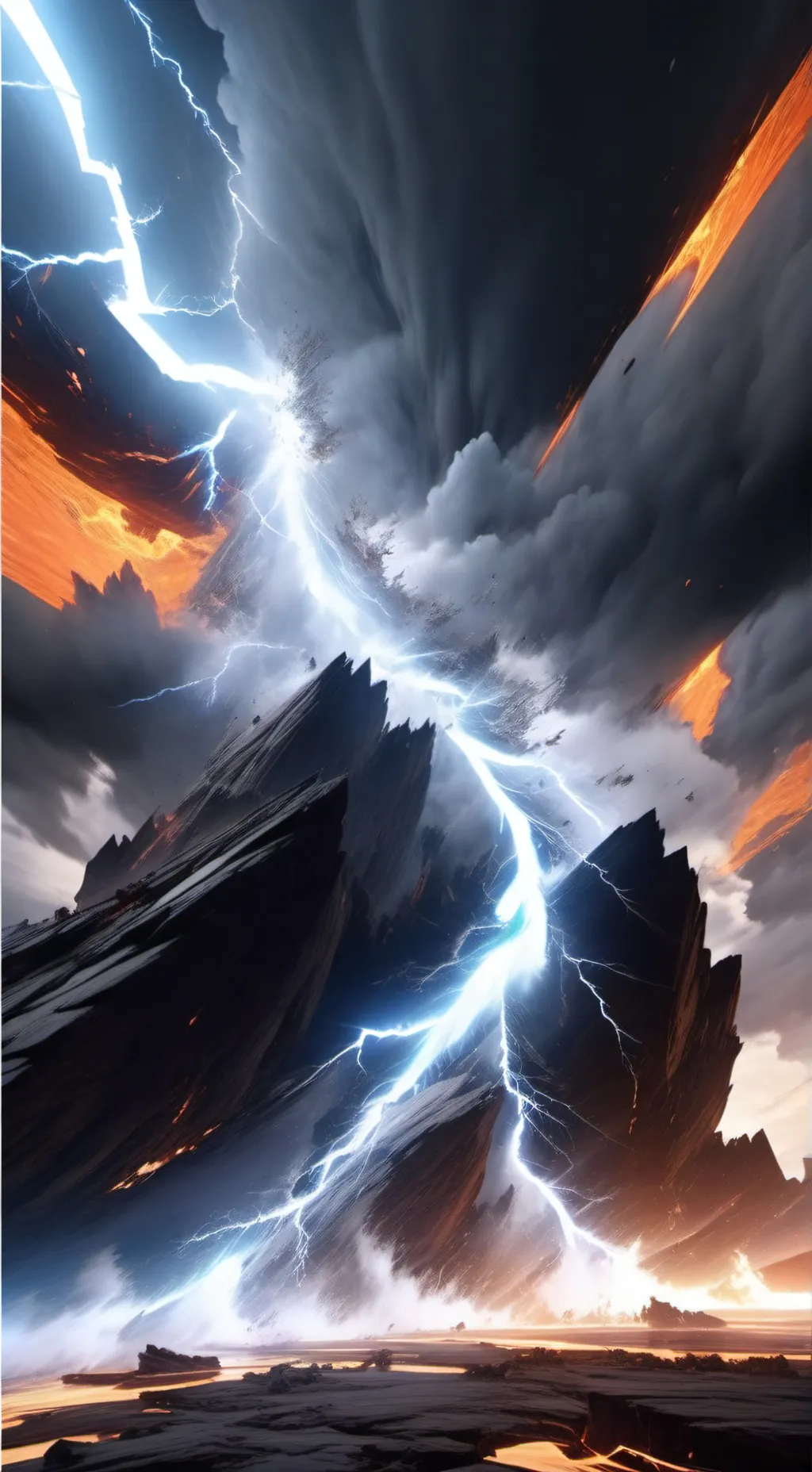 ai character: The war of S and F background