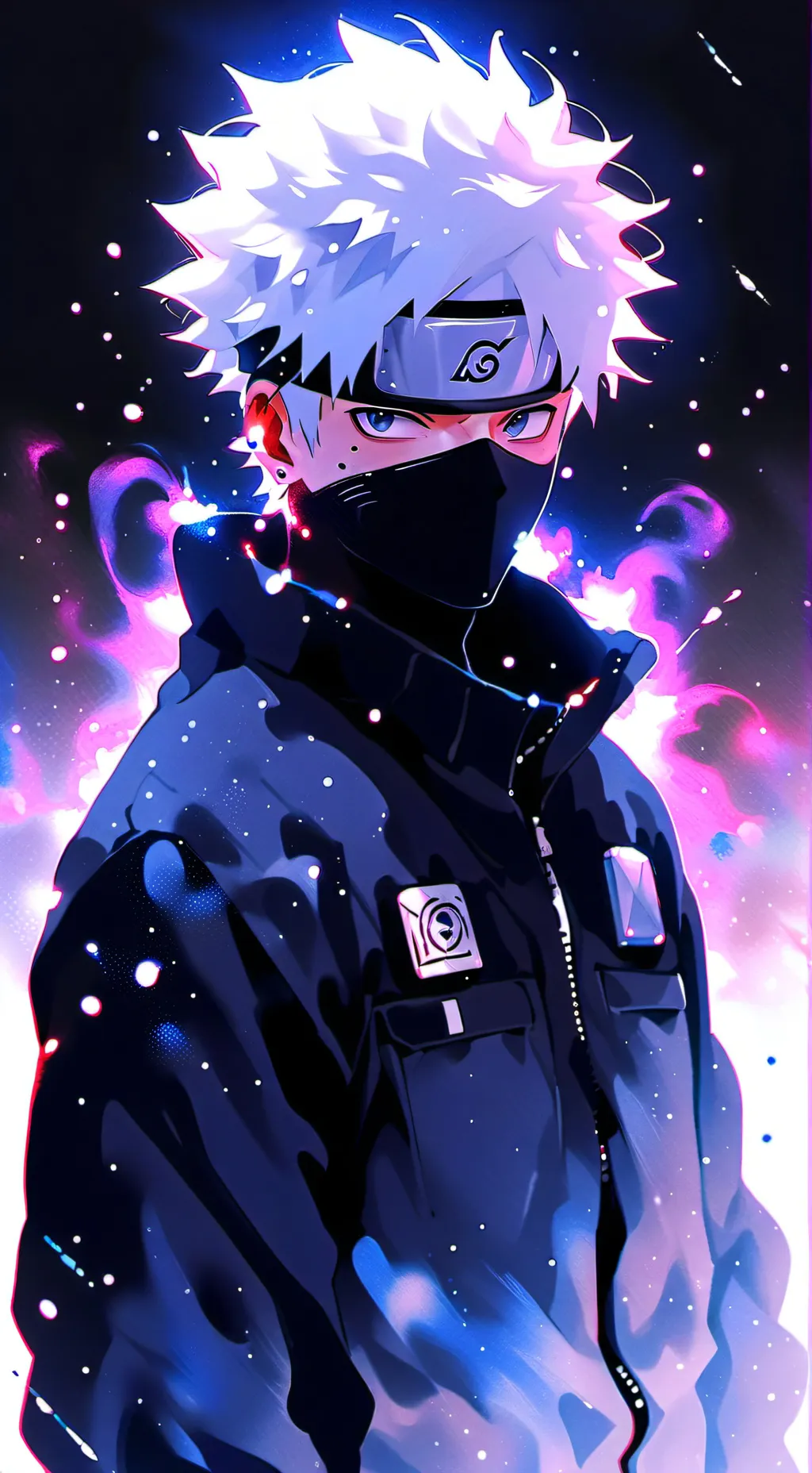 ai character: Kakashi  background