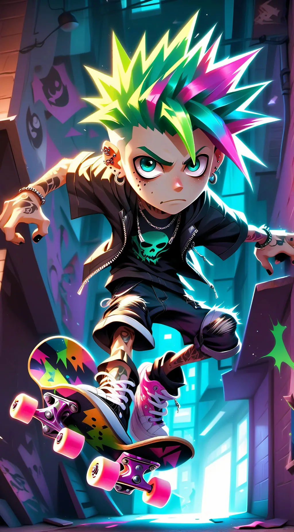 ai character: Zack background