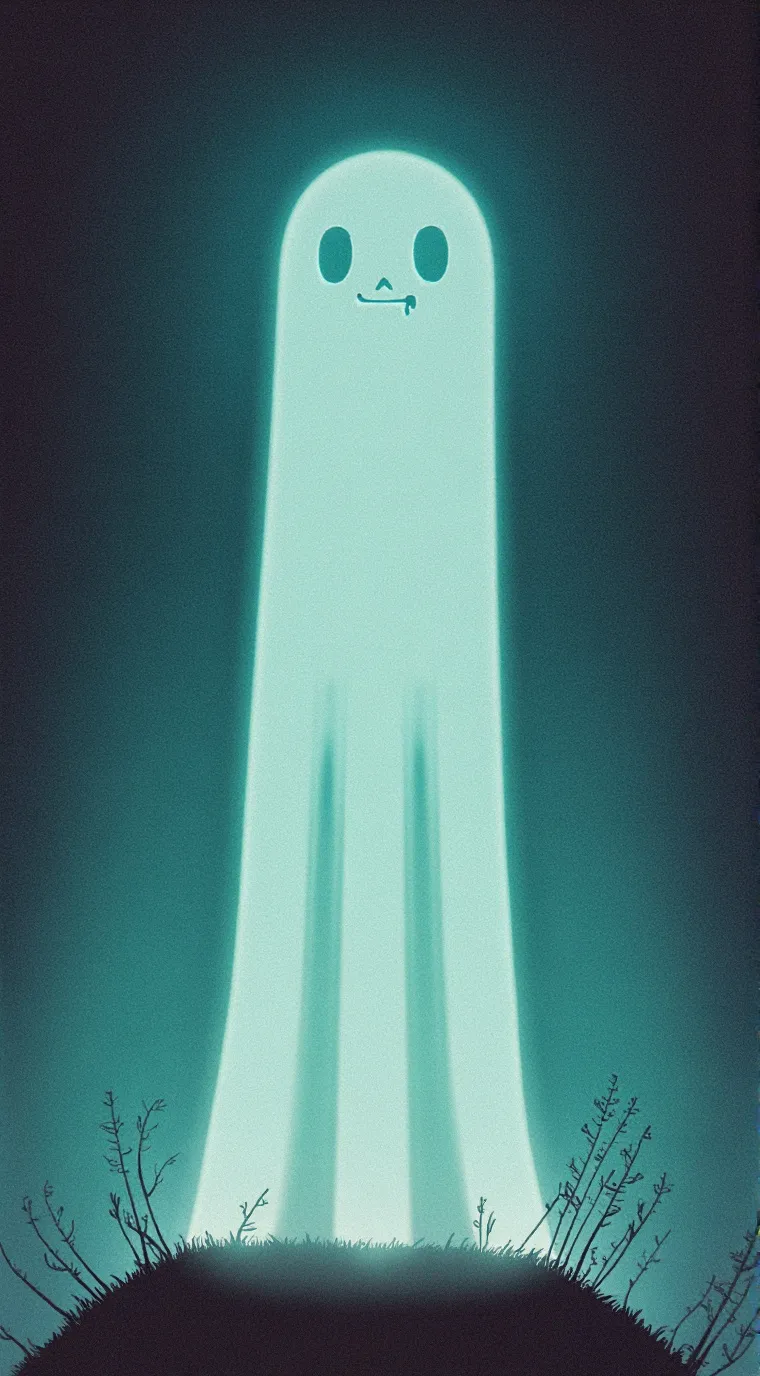 ai character: Haunted outside background