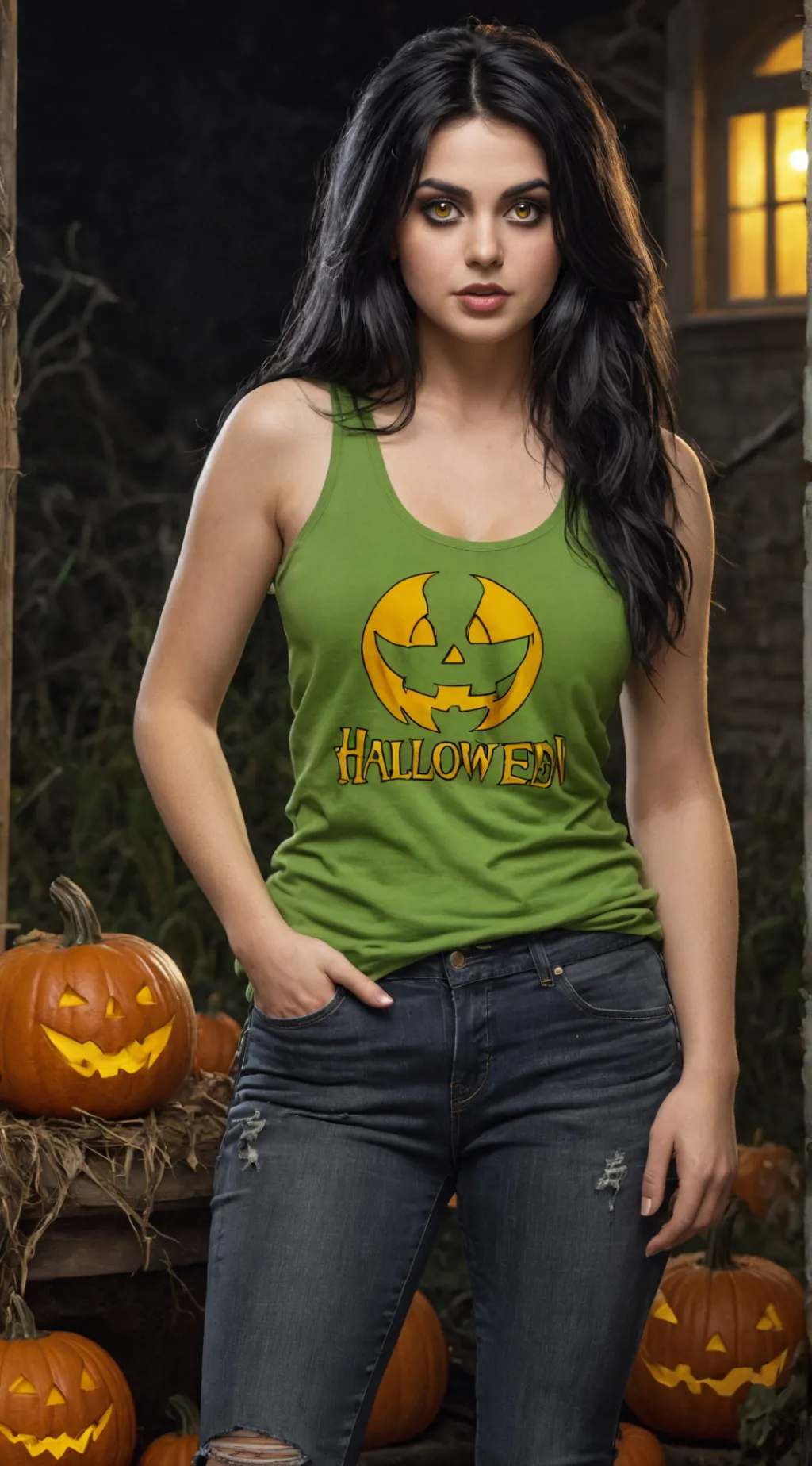 ai character: Sarah Starlight  background