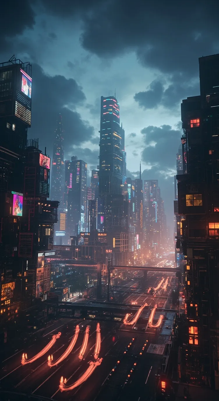 ai character: inverted dimension background