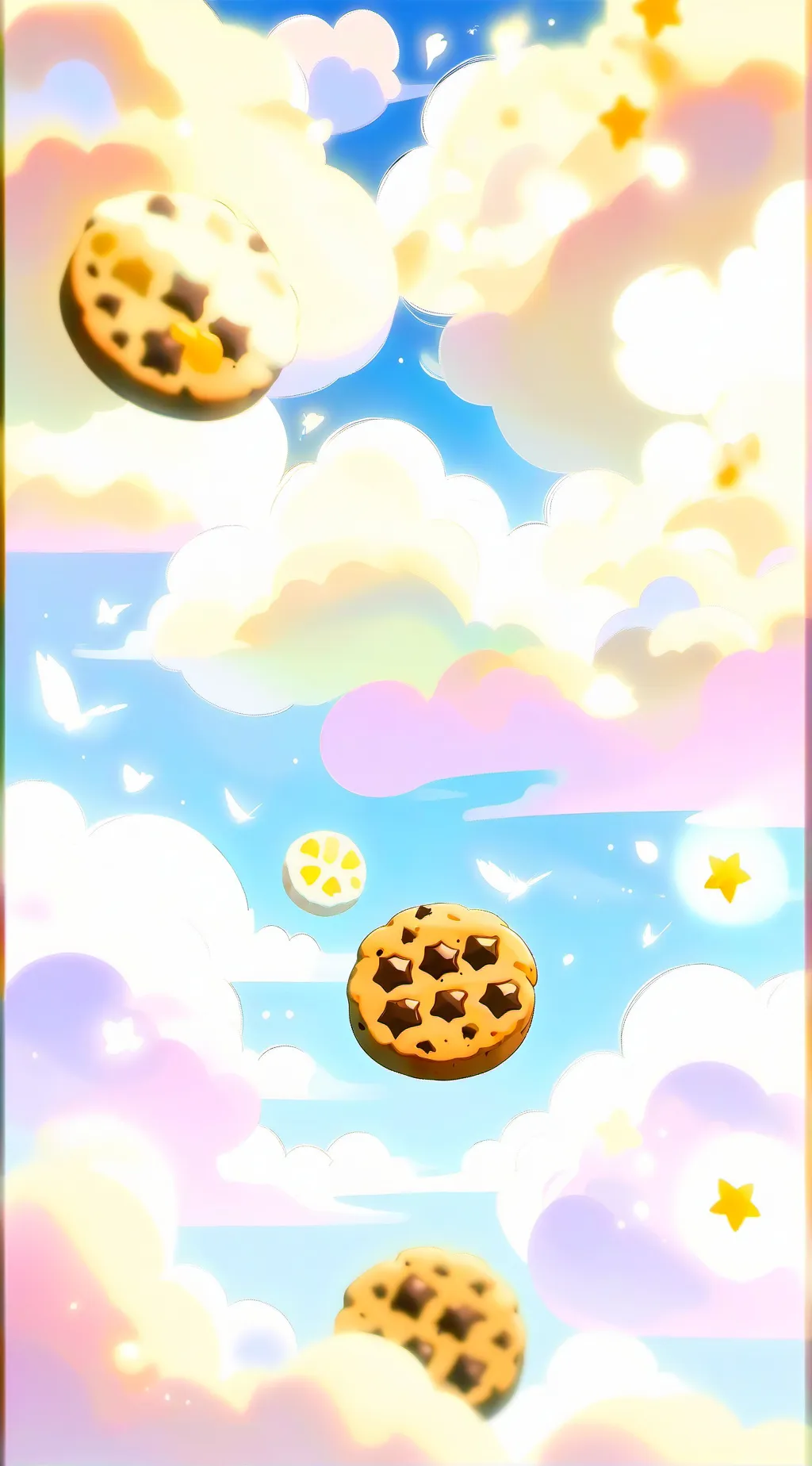 ai character: MY FAV CRK CKIES background