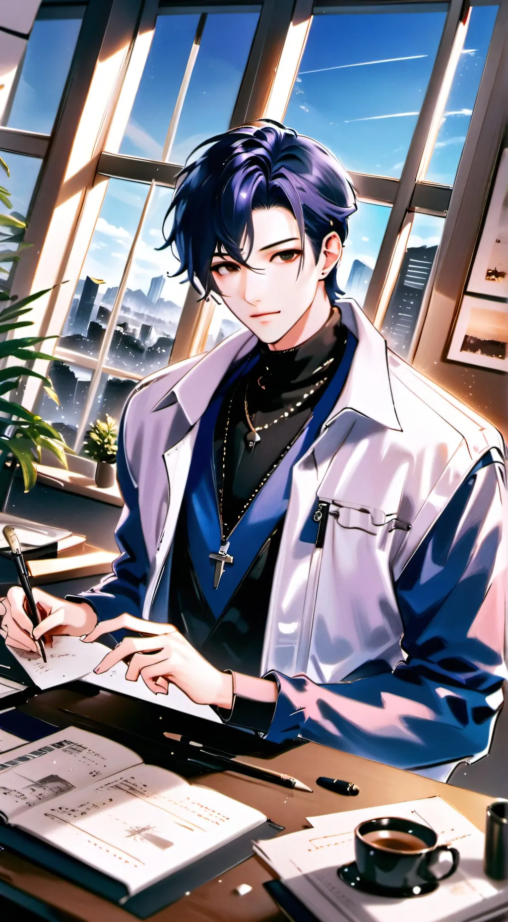 ai character: Mason Everbrook background