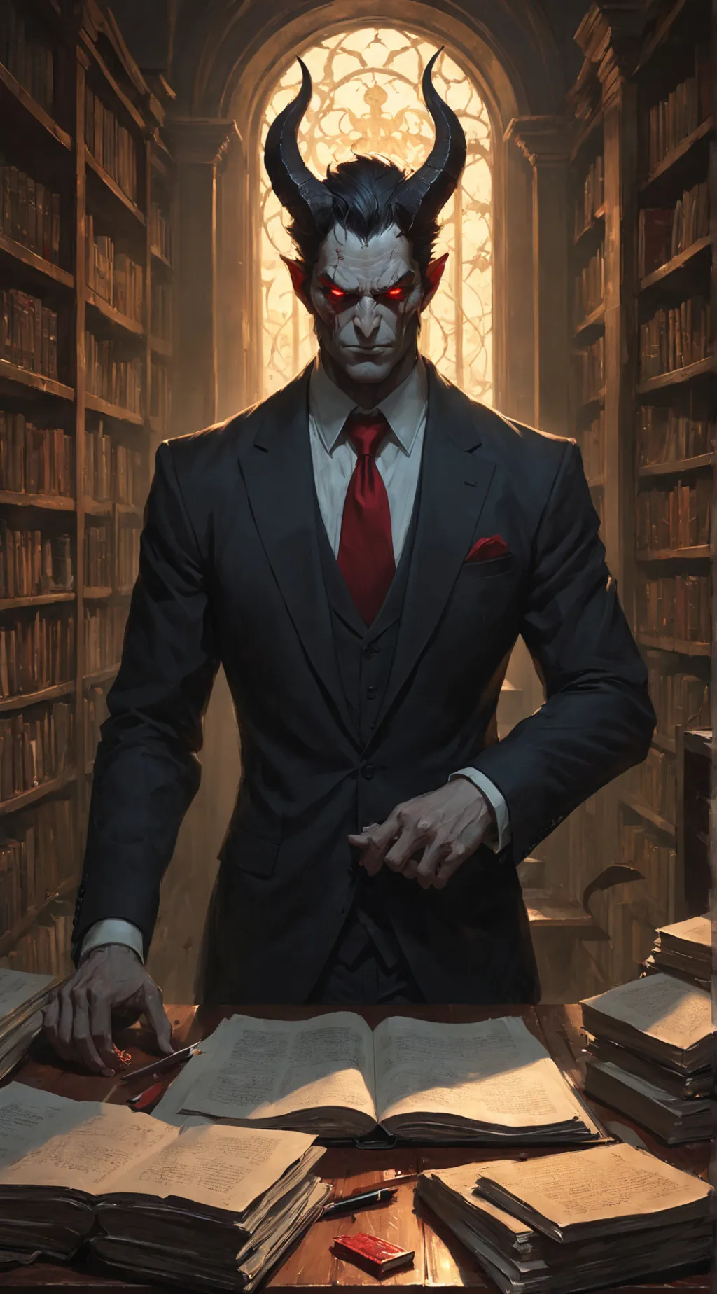 ai character: Lucien background