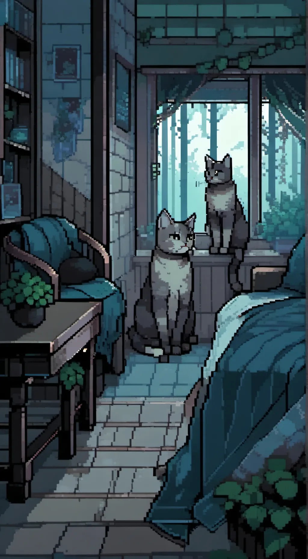 ai character: TalkieloTEYt background