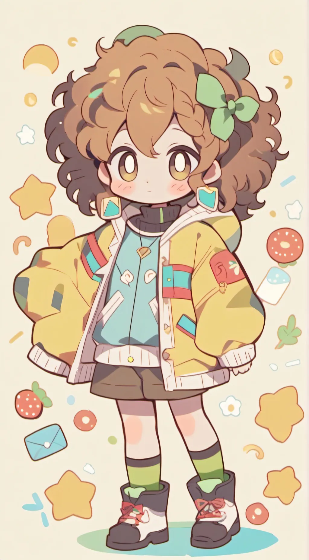 ai character: Lilly  background