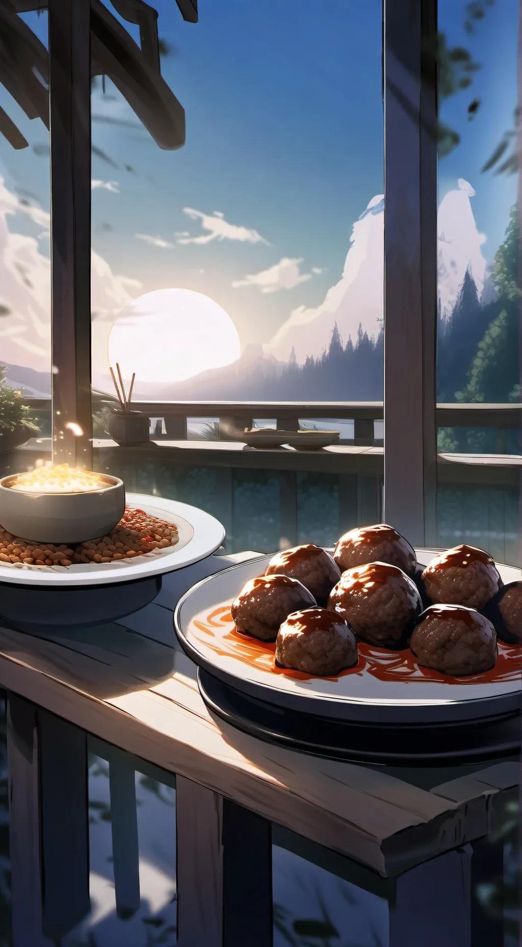 ai character: Aria background