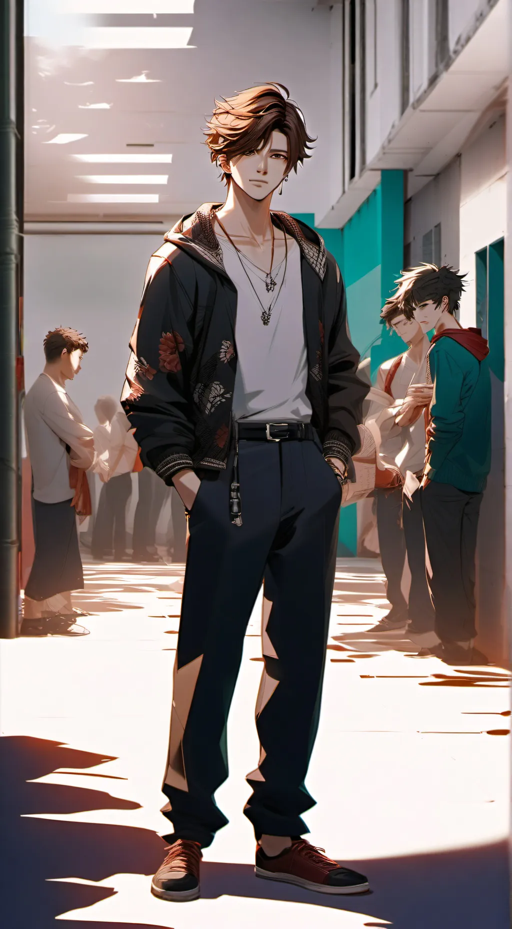 ai character: Alex background