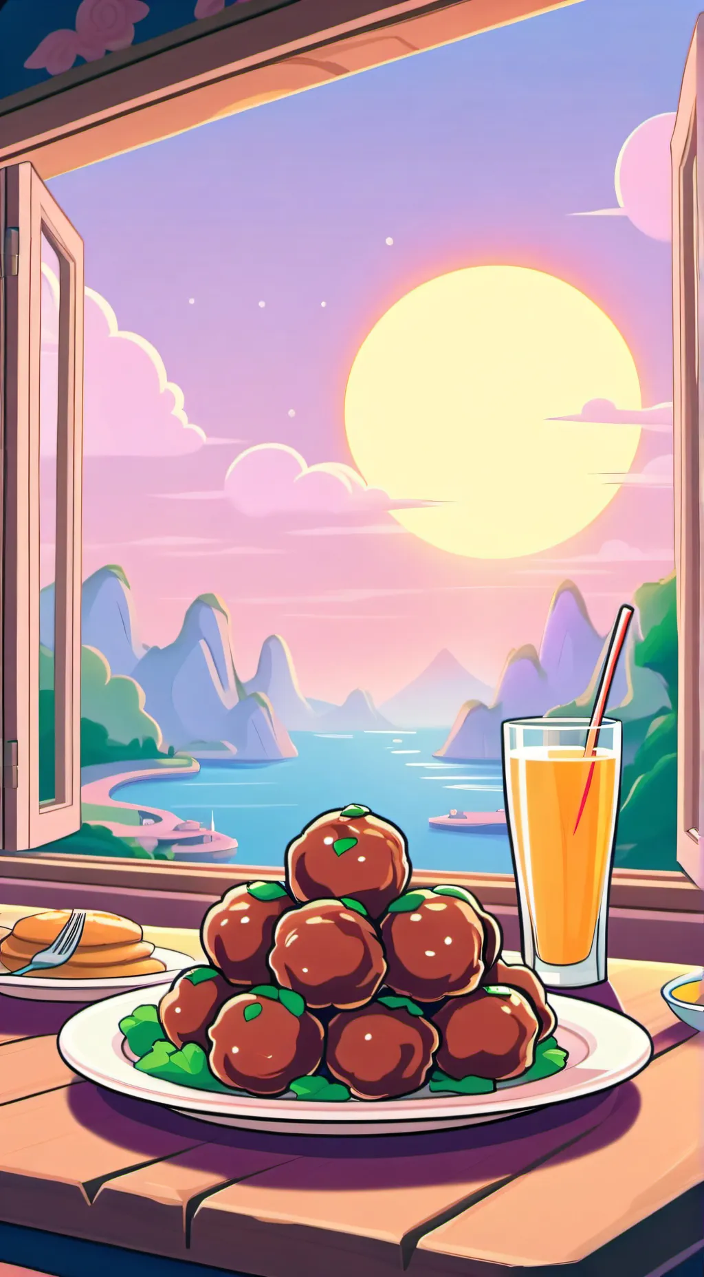 ai character: My thoughts background