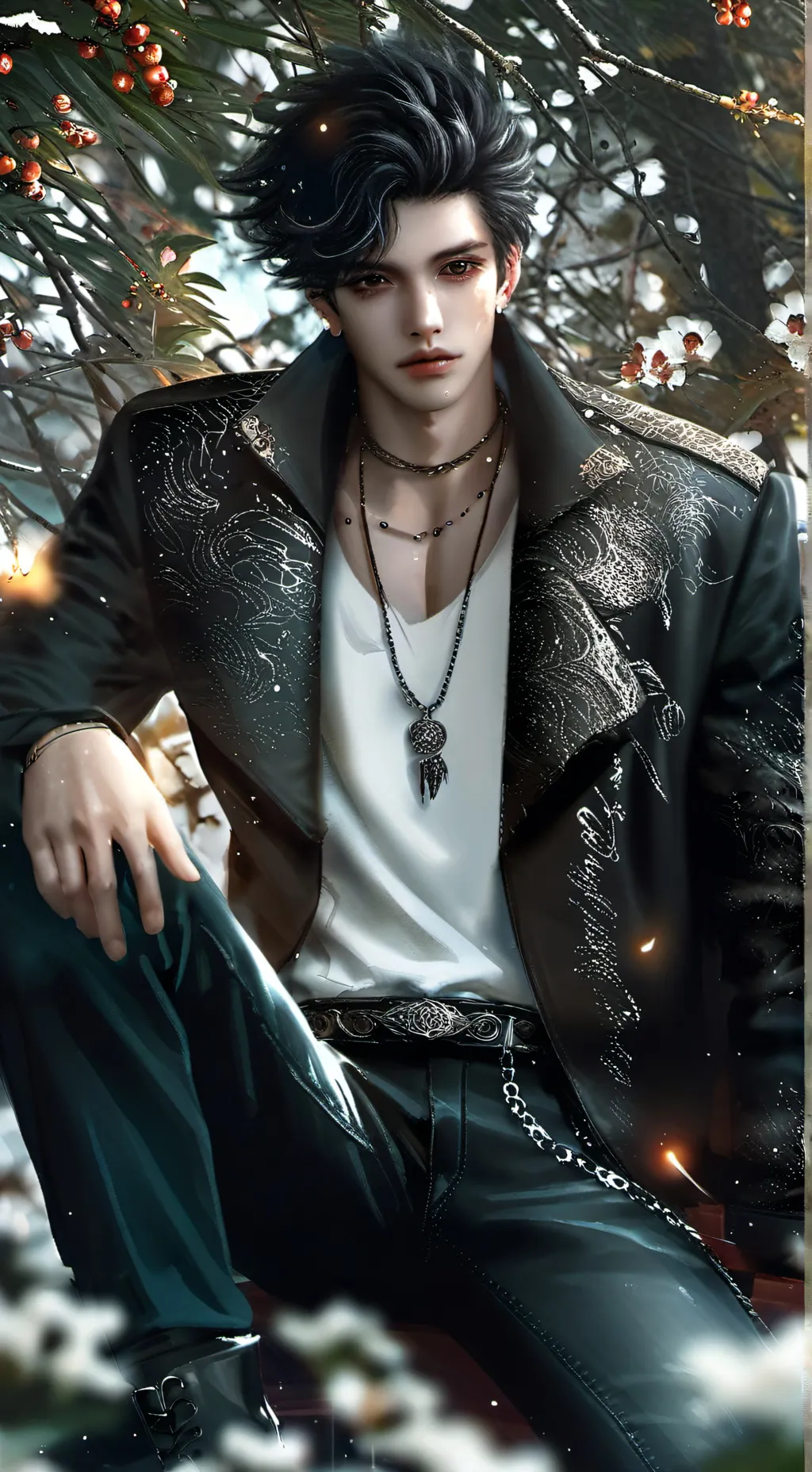 ai character: Max background