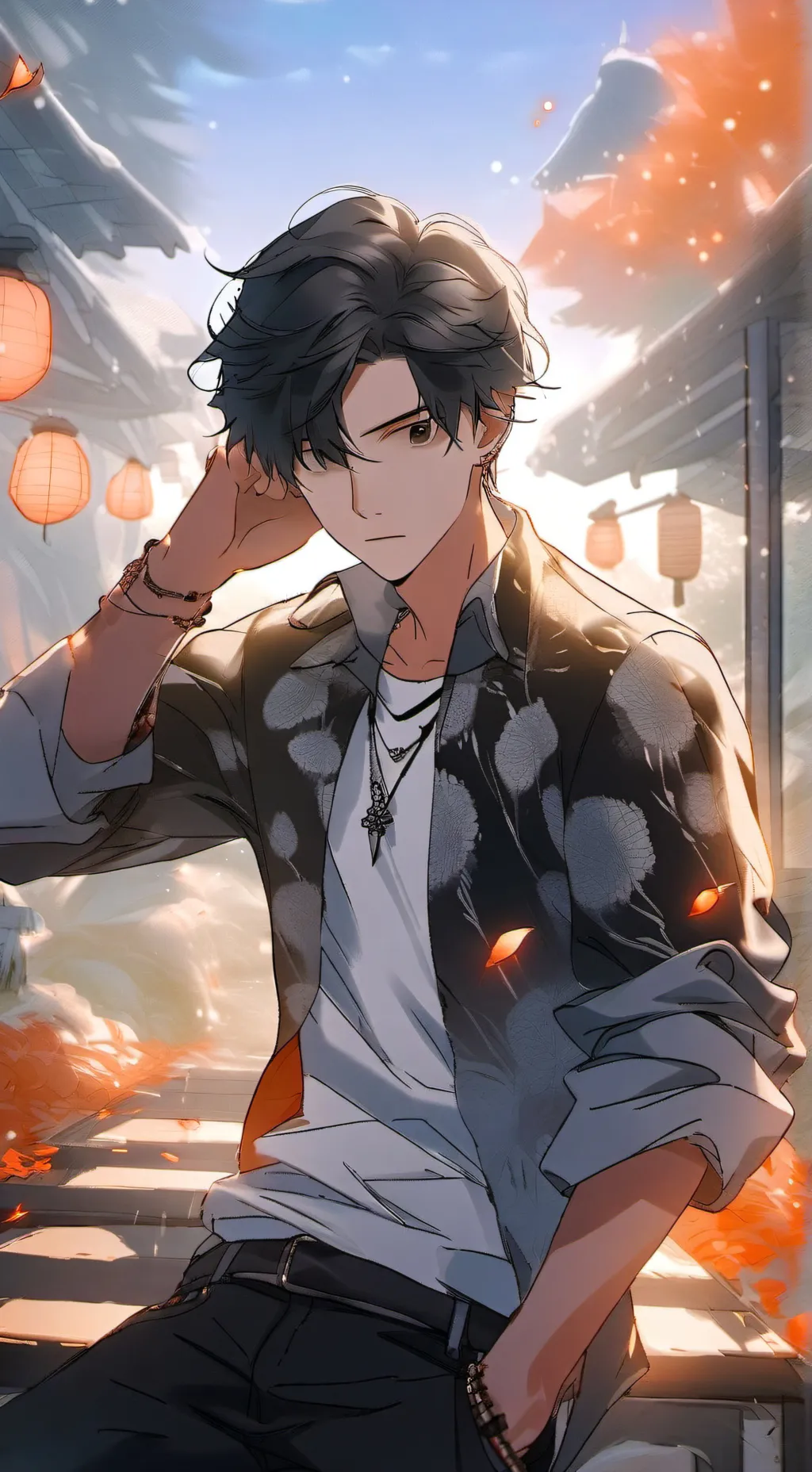 ai character: Sebastian background