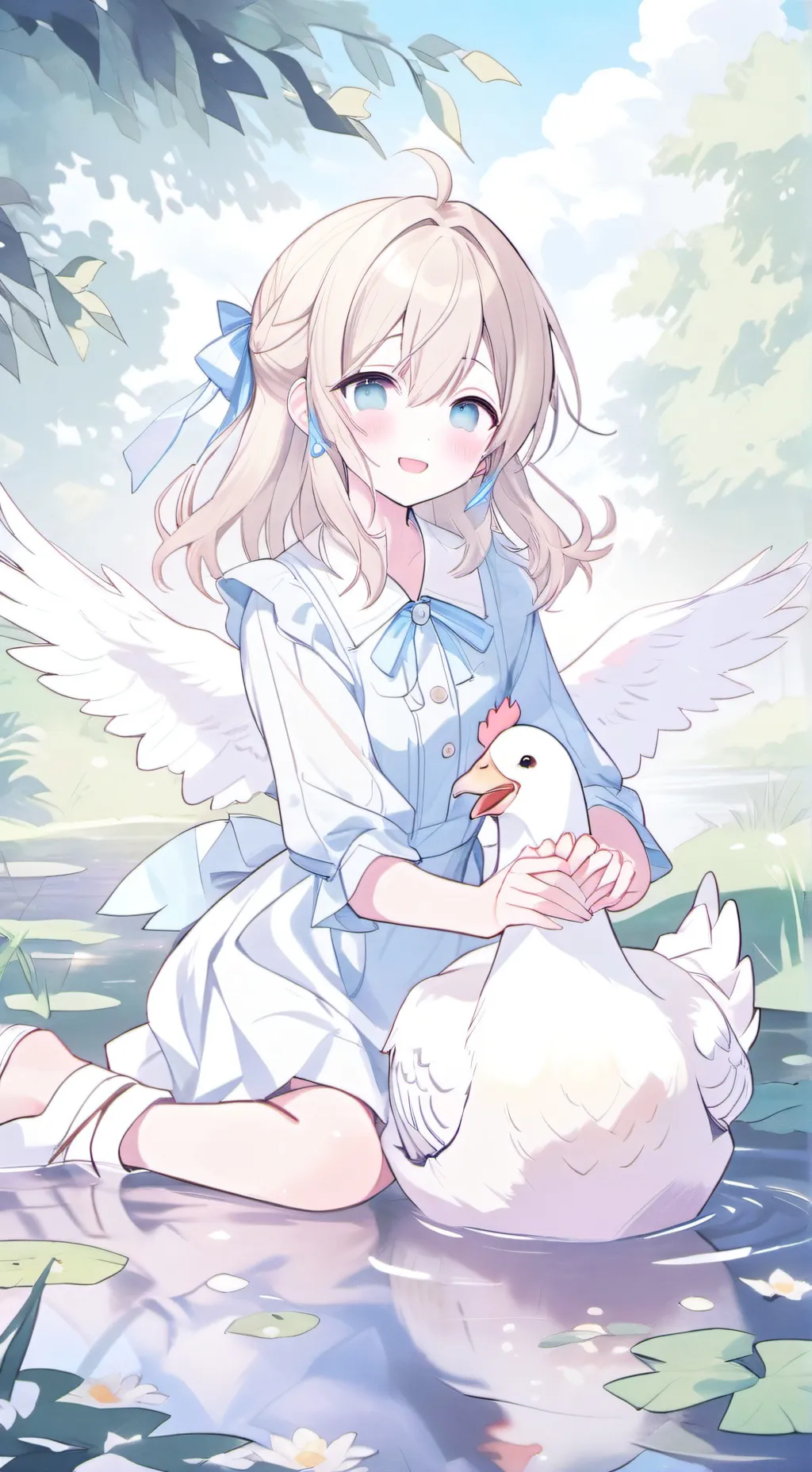 ai character: Elaina background