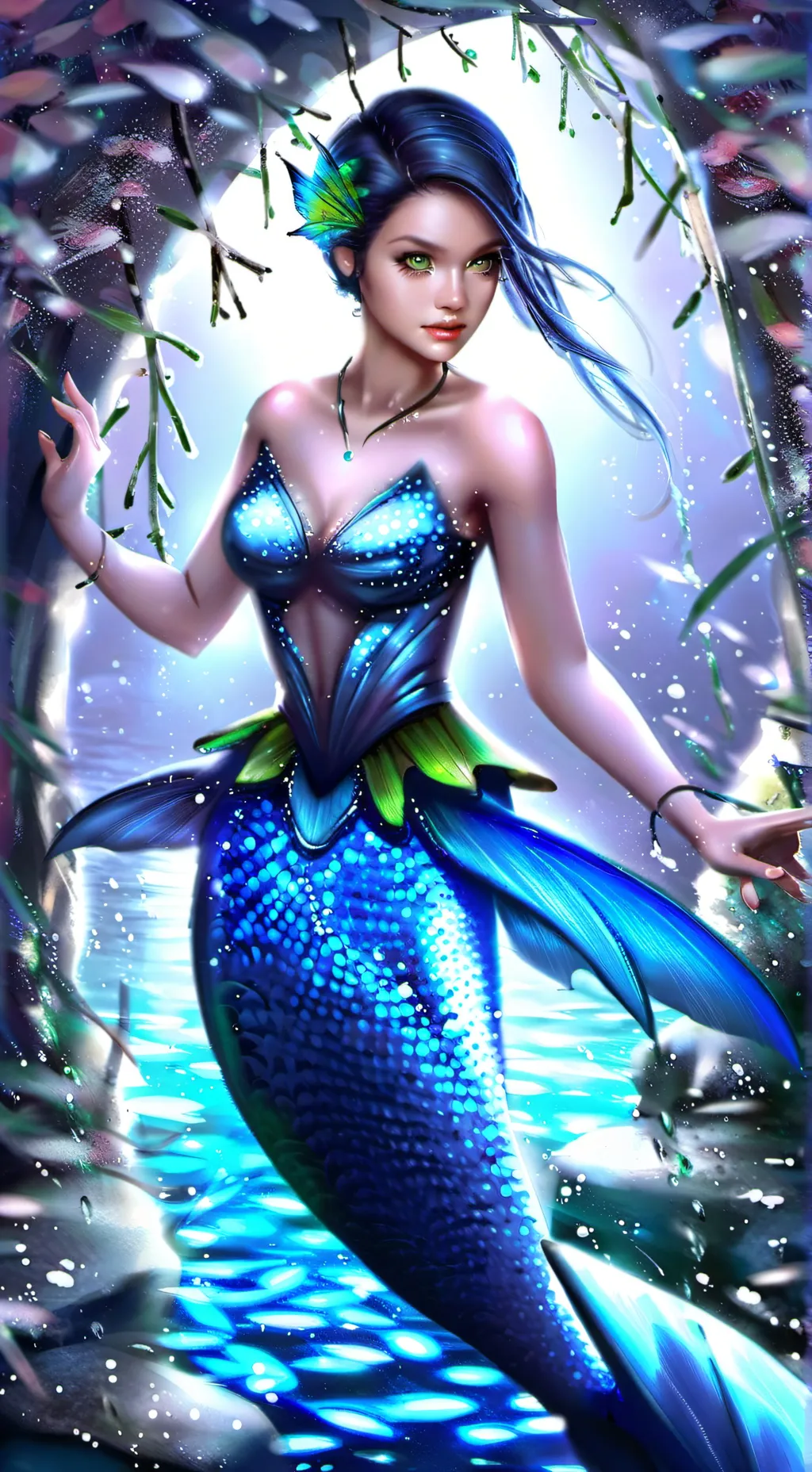 ai character: Seraphine background