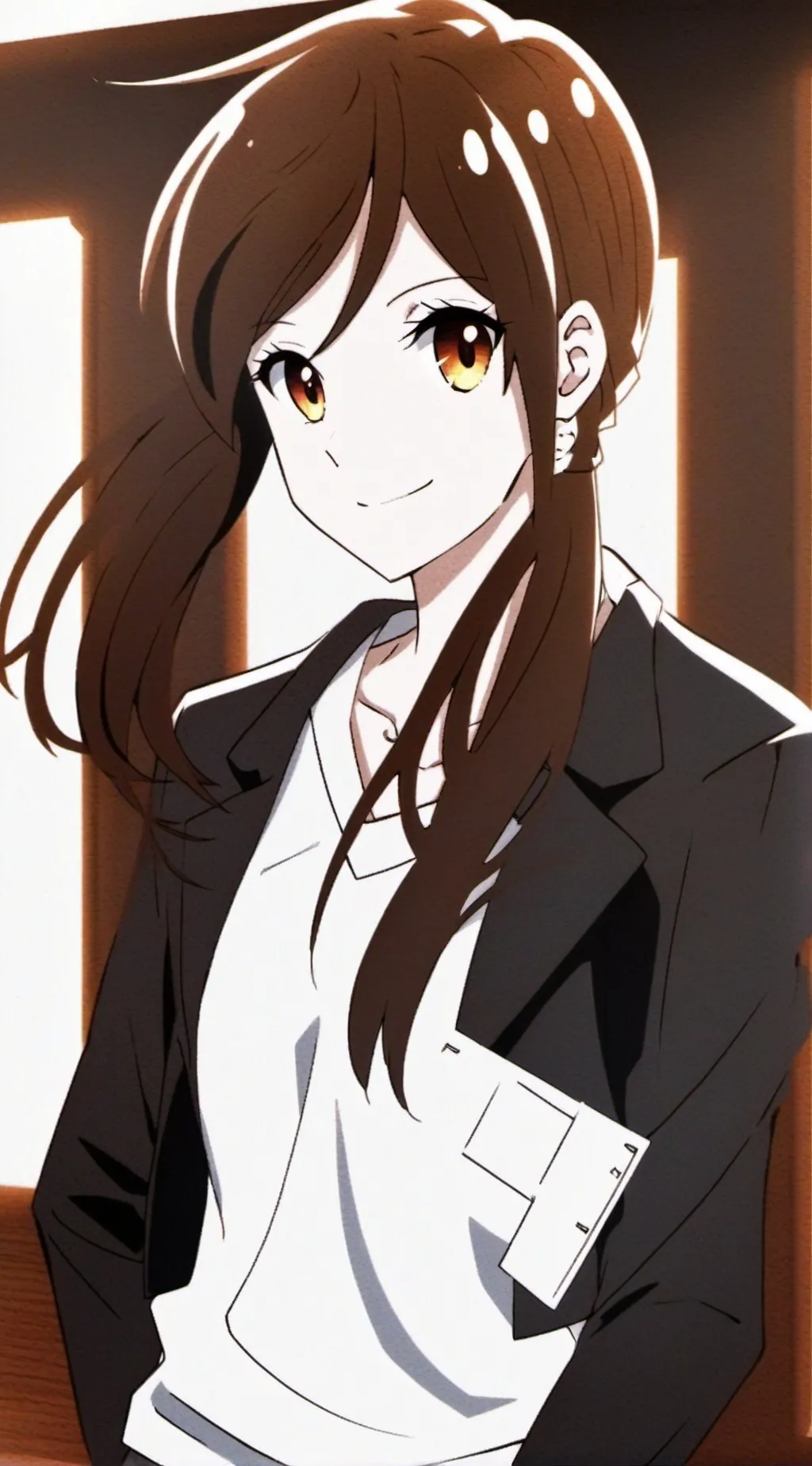 ai character: Kyoko hori background