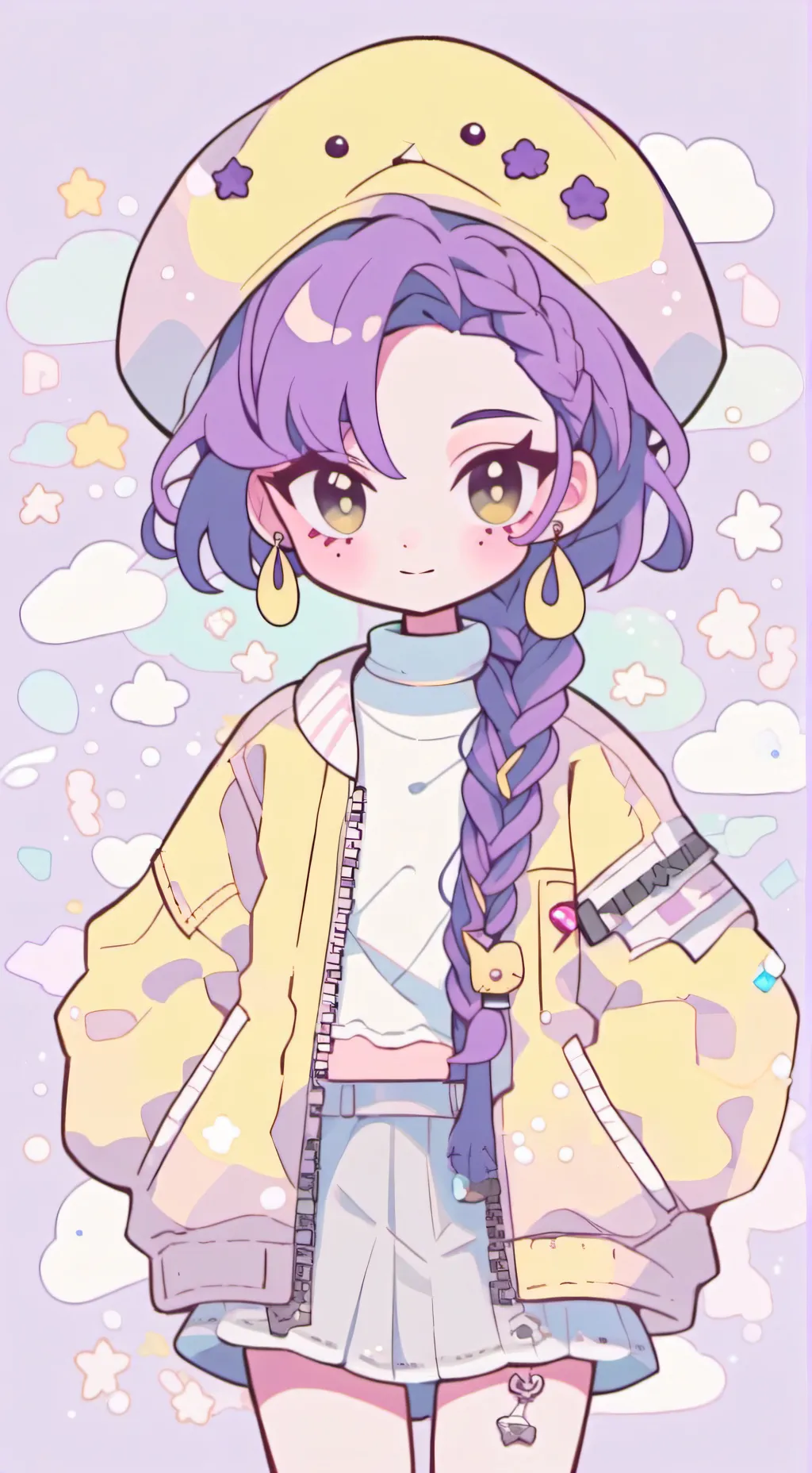 ai character: SG X Kpdh background