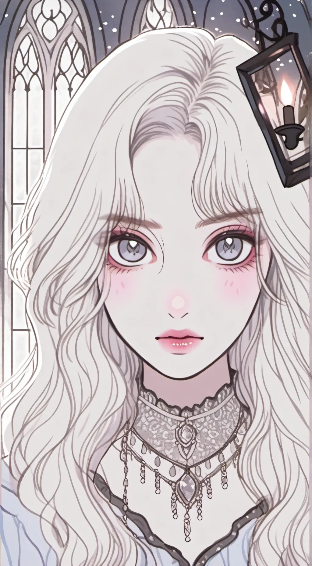 ai character: Luna Nightshade background