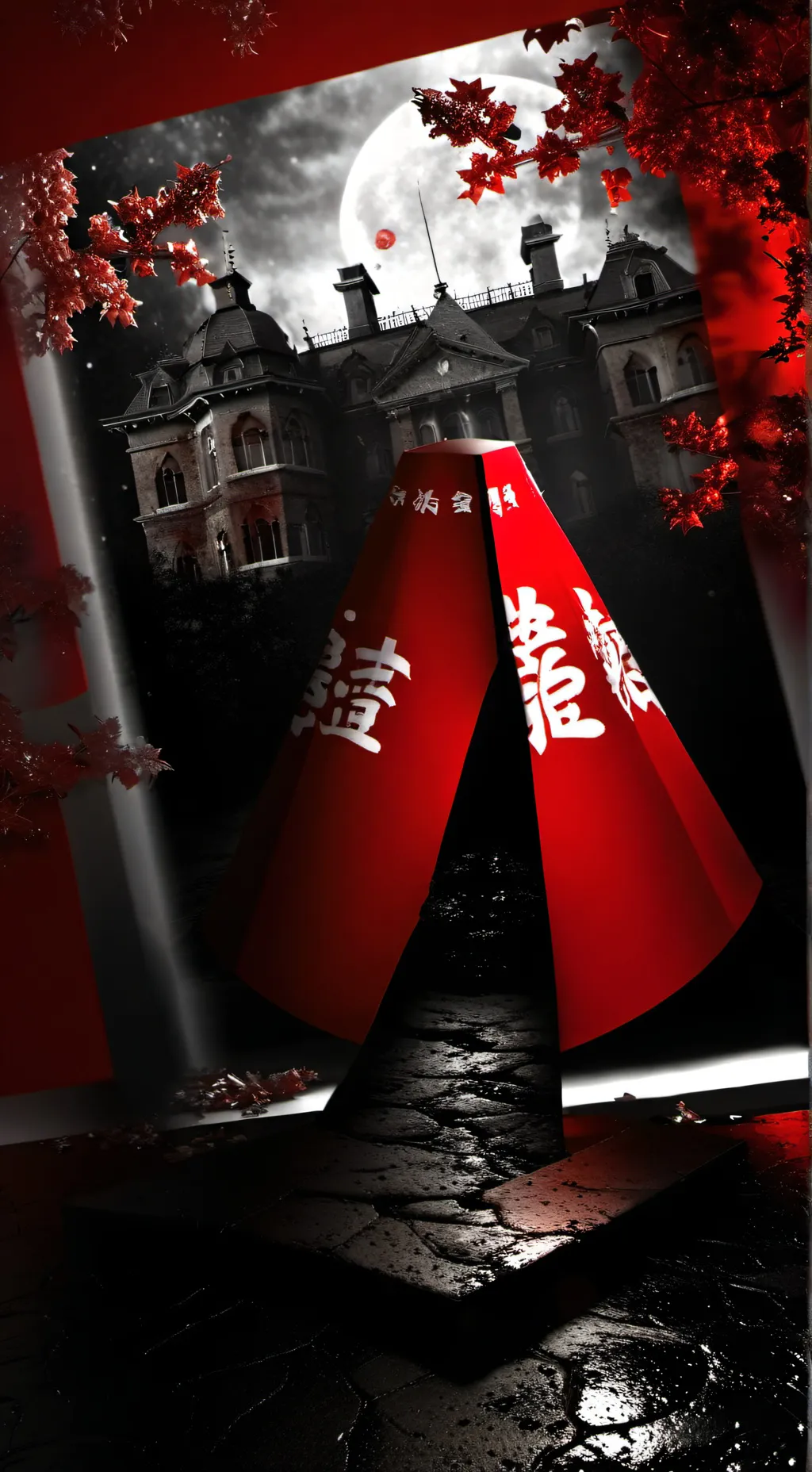 ai character: A mental asylum background