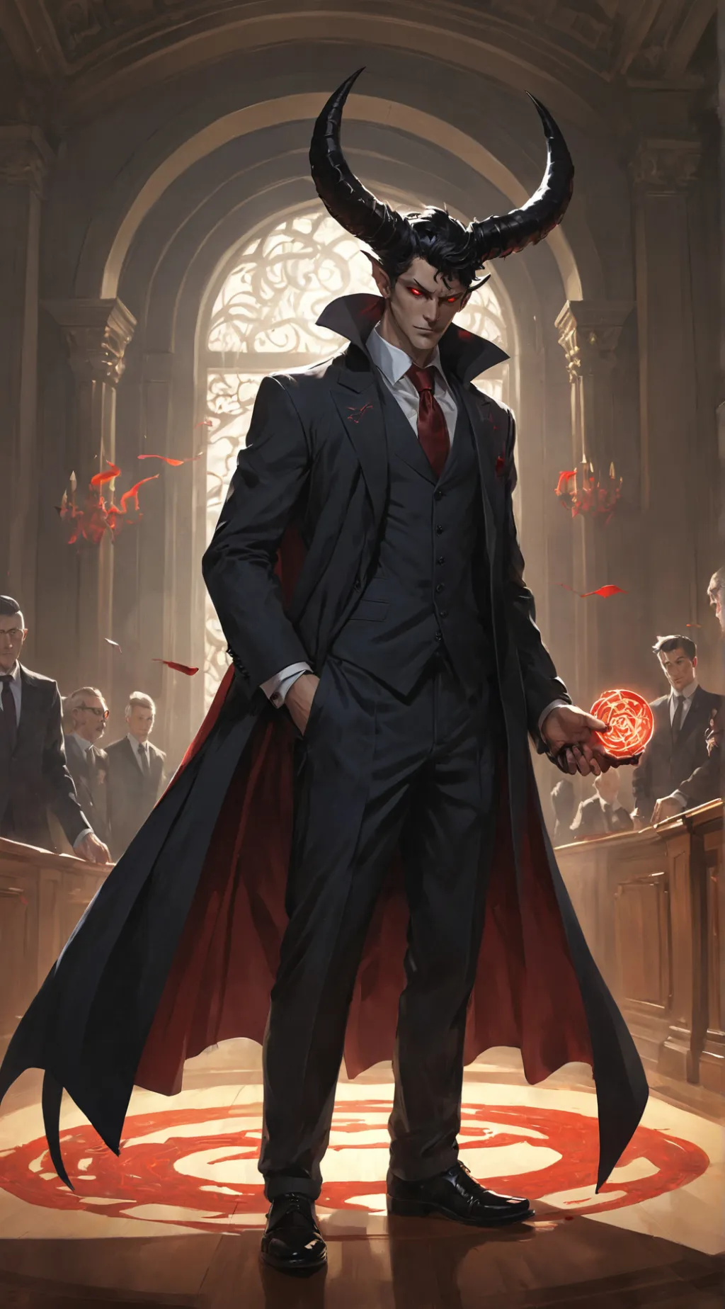 ai character: Lucien background