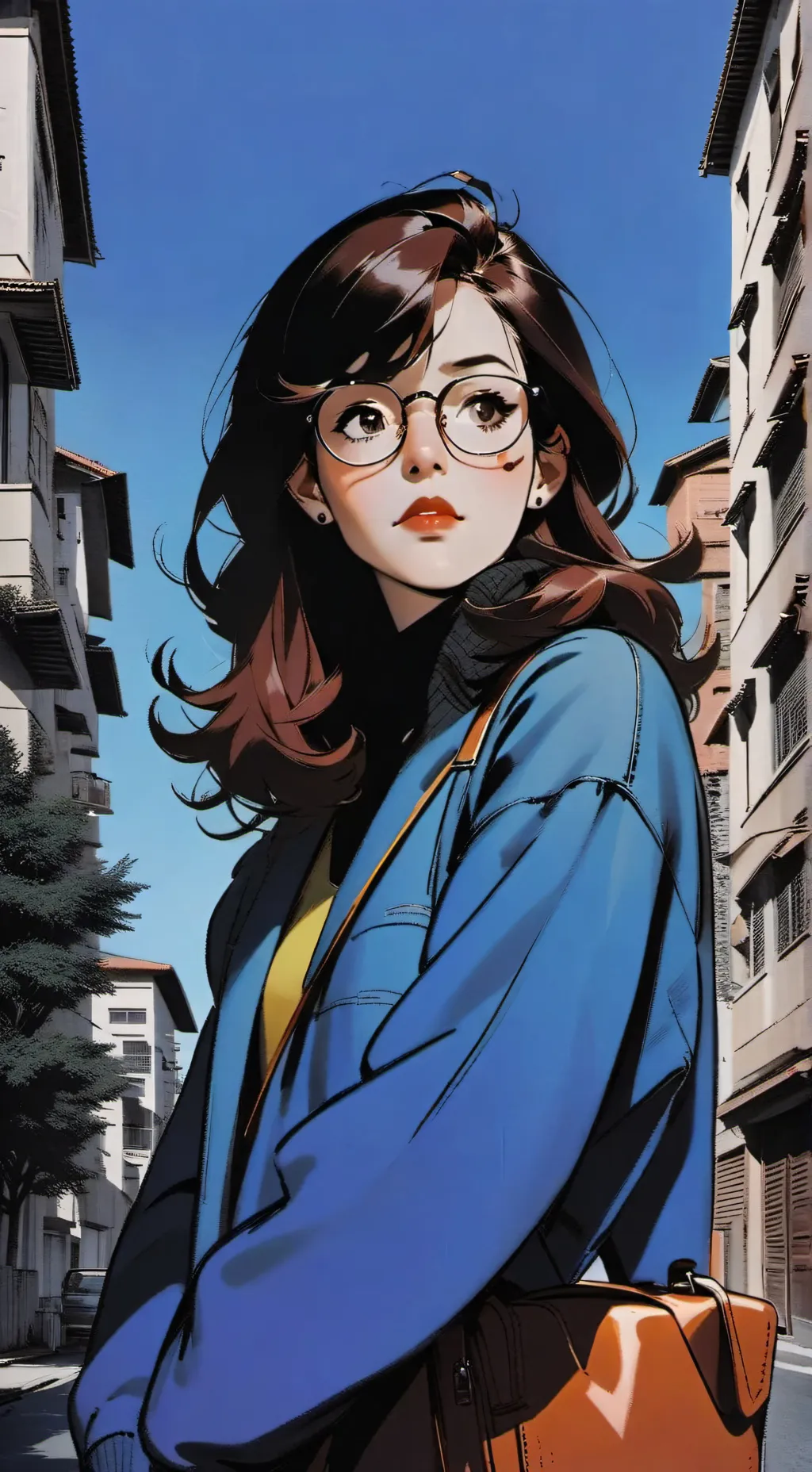 ai character: Nancy background